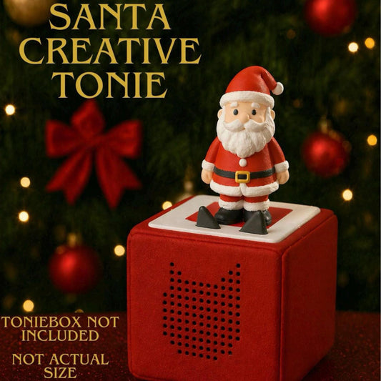 Santa Creative Tonie – Custom Audio Figure Compatible with Toniebox