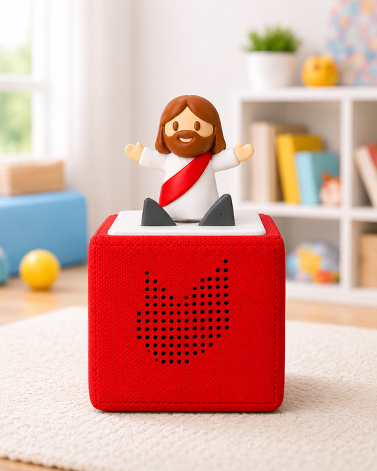 Toon Jesus Creative Tonie – Custom Audio Figure Compatible with Toniebox